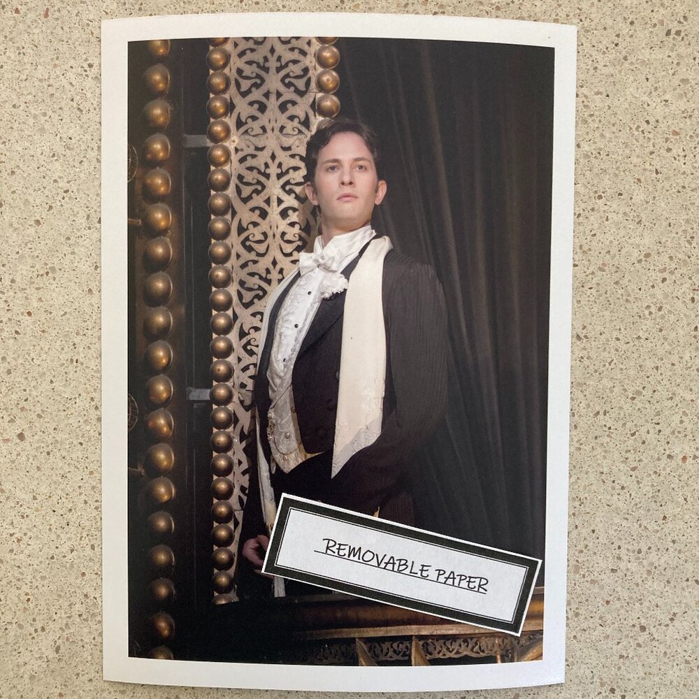 Kyle Barisich as Raoul in The Phantom of the Opera Photo 5”X7” Broadway 2013